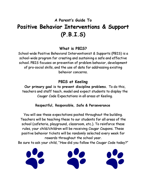 PBIS Letter 